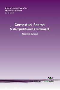 Contextual Search : A Computational Framework (Foundations and Trends® in Information Retrieval)
