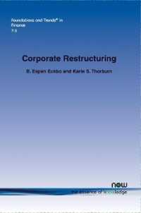Corporate Restructuring (Foundations and Trends® in Finance)