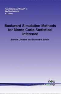 Backward Simulation Methods for Monte Carlo Statistical Inference (Foundations and Trends® in Machine Learning)