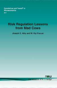 Risk Regulation Lessons from Mad Cows (Foundations and Trends® in Microeconomics)