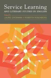 Service Learning and Literary Studies in English