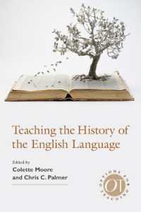 Teaching the History of the English Language (Options for Teaching)