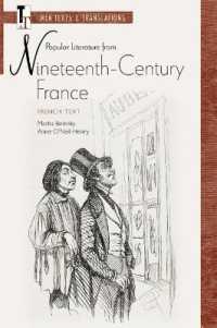 Popular Literature from Nineteenth-Century France: French Text (Texts and Translations)