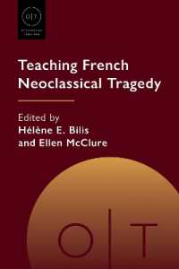 Teaching French Neoclassical Tragedy (Options for Teaching)