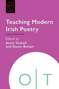 Teaching Modern Irish Poetry (Options for Teaching)