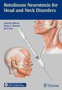 頭頸部疾患のためのボツリヌス毒素<br>Botulinum Neurotoxin for Head and Neck Disorders （1ST）