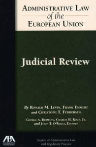 Administrative Law of the EU : Judicial Review