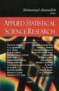 Applied Statistical Science Research -- Hardback