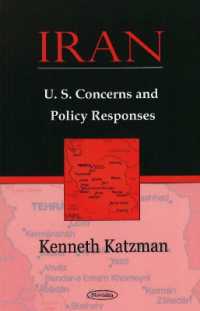 Iran : U.S. Concerns & Policy Responses -- Paperback / softback