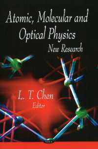 Atomic, Molecular & Optical Physics : New Research -- Hardback