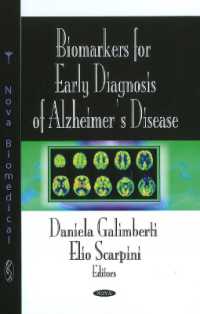 Biomarkers for Early Diagnosis of Alzheimer's Disease -- Hardback