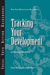 Tracking Your Development (J-b Ccl (Center for Creative Leadership))