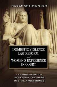 Domestic Violence Law Reform and Women's Experience in Court : The Implementation of Feminist Reforms in Civil Proceedings