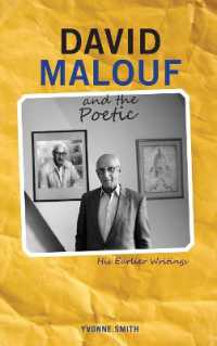David Malouf and the Poetic : His Earlier Writings (Cambria Australian Literature)