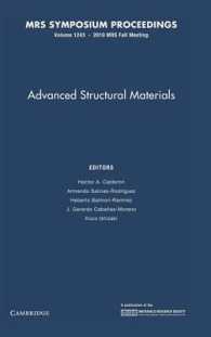 Advanced Structural Materials (Materials Research Society Symposium Proceedings)