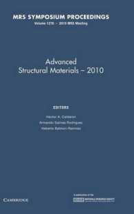 Advanced Structural Materials 2010 (Mrs Proceedings)