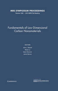 Fundamentals of Low-dimensional Carbon Nanomaterials : Symposium Held November 29-december 3, Boston, Massachusetts, U.s.a. (Materials Research Societ