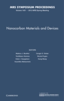 Nanocarbon Materials and Devices (Mrs Symposium Proceedings)