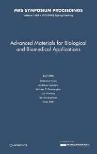 Advanced Materials for Biological and Biomedical Applications: Volume 1569 (Mrs Proceedings)