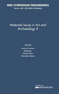 Materials Issues in Art and Archaeology X: Volume 1656 (Mrs Proceedings)