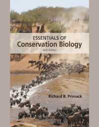 保全生物学の基礎（テキスト・第６版）<br>Essentials of Conservation Biology （6TH）