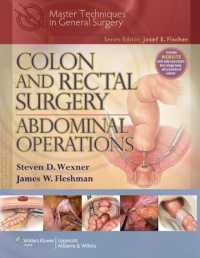 Colon and Rectal Surgery : Abdominal Operations (Master Techniques in General Surgery) （1 HAR/PSC）
