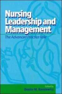 Nursing Leadership and Management : The Advanced Practice Role