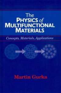 The Physics of Multifunctional Materials : Concepts, Materials, Applications