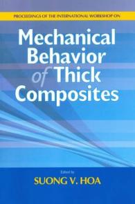 Mechanical Behavior of Thick Composities : Proceedings of the International Workshop