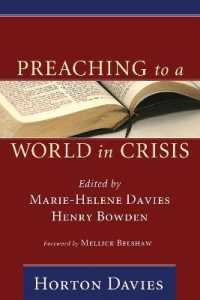Preaching to a World in Crisis : Sermons by Horton Davies