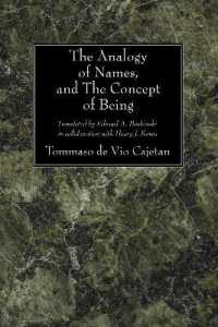 The Analogy of Names and the Concept of Being