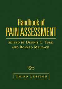疼痛評価ハンドブック（第３版）<br>Handbook of Pain Assessment, Third Edition （3RD）
