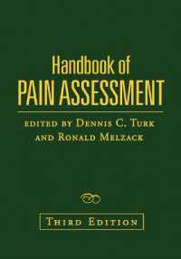 疼痛評価ハンドブック（第３版）<br>Handbook of Pain Assessment, Third Edition （3RD）