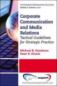 Corporate Communication and Media Relations -- Paperback / softback