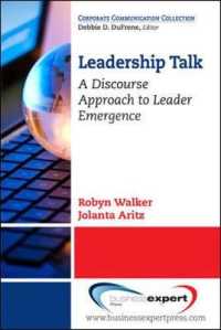 Leadership Talk: a Discourse Approach to Leader Emergence -- Paperback / softback