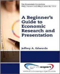 A Beginner's Guide to Economic Research and Presentation