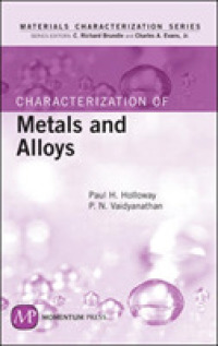 Characterization of Metals and Alloys -- Hardback
