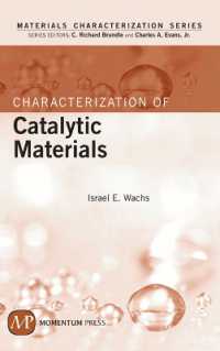 Characterization of Catalytic Materials (Materials Characterization Series)