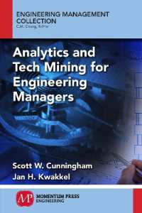 Analytics and Tech Mining for Engineering Managers (Engineering Management Collection)