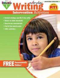 Everyday Writing Intervention Activities Grade 1 Book Teacher Resource (Eia)