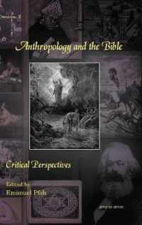 Anthropology and the Bible : Critical Perspectives (Biblical Intersections)