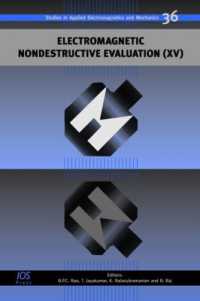 Electromagnetic Nondestructive Evaluation (Studies in Applied Electromagnetics and Mechanics)