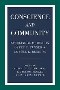Conscience and Community : Sterling M. McMurrin, Obert C. Tanner, and Lowell L. Bennion