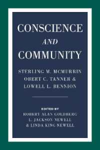 Conscience and Community : Sterling M. McMurrin, Obert C. Tanner, and Lowell L. Bennion