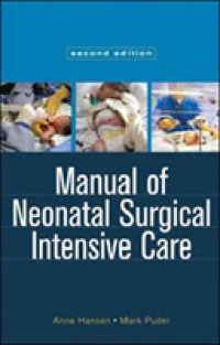 Manual of Neonatal Surgical Intensive Care （2ND）