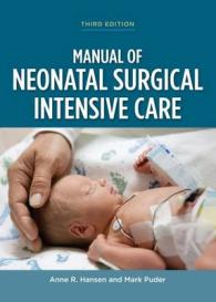 Manual of Neonatal Surgical Intensive Care （3RD）