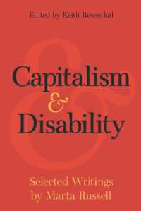 Capitalism and Disability : Selected Writings by Marta Russell
