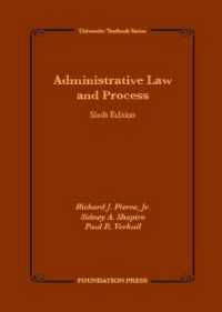 Administrative Law and Process (University Textbook Series) （6TH）