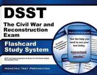 Dsst the Civil War and Reconstruction Exam Flashcard Study System : Dsst Test Practice Questions & Review for the Dantes Subject Standardized Tests