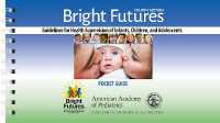 Bright Futures Pocket Guide : Guidelines for Health Supervision of Infants, Children, and Adolescents （4TH Spiral）